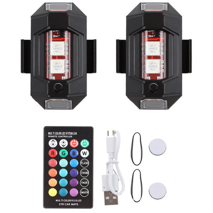 Dobshow™ Strobe light ! Strobe light 7 colors in 1 ,Suitable for cycling/ cars/drones/ outdoor activities
